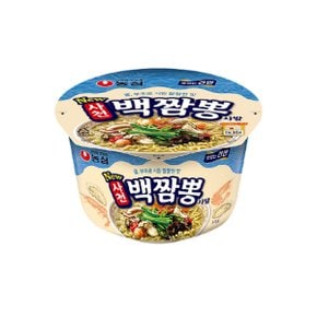 농심 사천백짬뽕(큰컵) 75g x 16개입