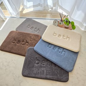 메모리폼 바스 발매트 주방 욕실 호텔 현관 키친 발 매트 40x60