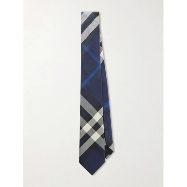 7cm 체크 실크 트윌 넥타이 46376663163042478