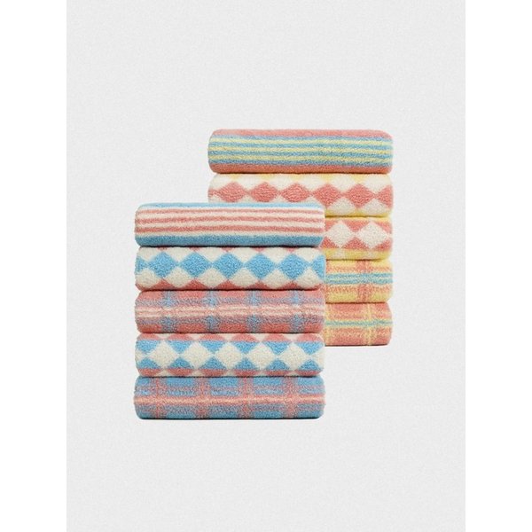 [국내생산] 10P 익스클루시브 콤팩트 코마사 타올 200g