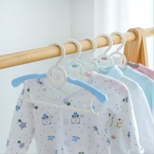  길이 조절되는 곰돌이 아기옷걸이 유아옷걸이(5개입)