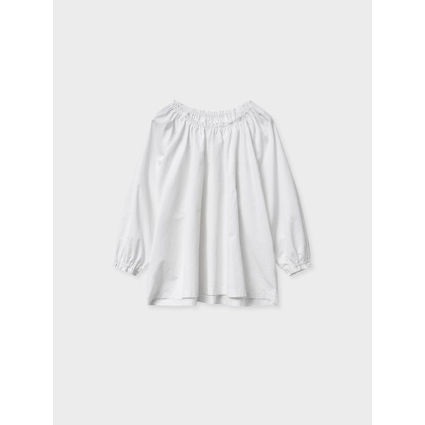 One shoulder blouse_ivory