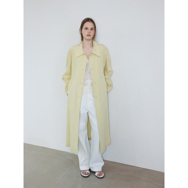 FAY TRENCH COAT (DUSTY YELLOW)