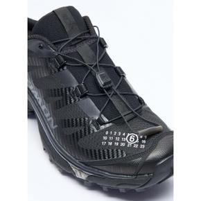 24 FW MM6 Maison Margiela x Salomon 여성 XT 4 뮬 스니커즈 mms0257001blk