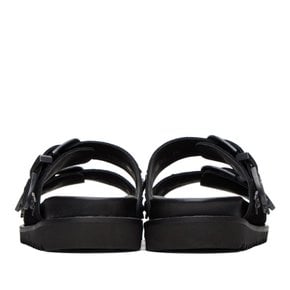 SSENSE 익스클루시브 블랙 버클 샌들 FTGPWJ84409001 AJ844 Black