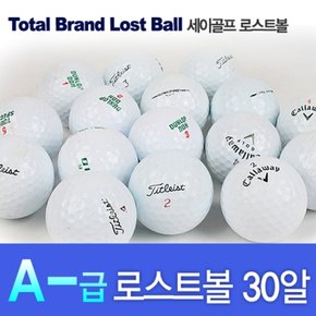 [A-급 로스트볼 / 30알] 초급자 전용볼! 타이틀리스트,캘러웨이,던롭등  A-급 로스트볼 LOST055