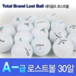 [A-급 로스트볼 / 30알] 초급자 전용볼! 타이틀리스트,캘러웨이,던롭등  A-급 로스트볼 LOST055