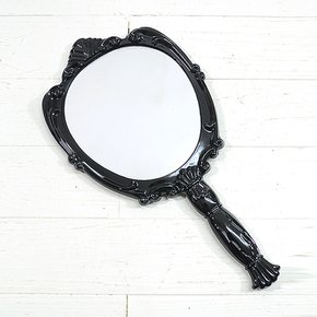 엔틱 거울 대 휴대용 미니 손거울 원형