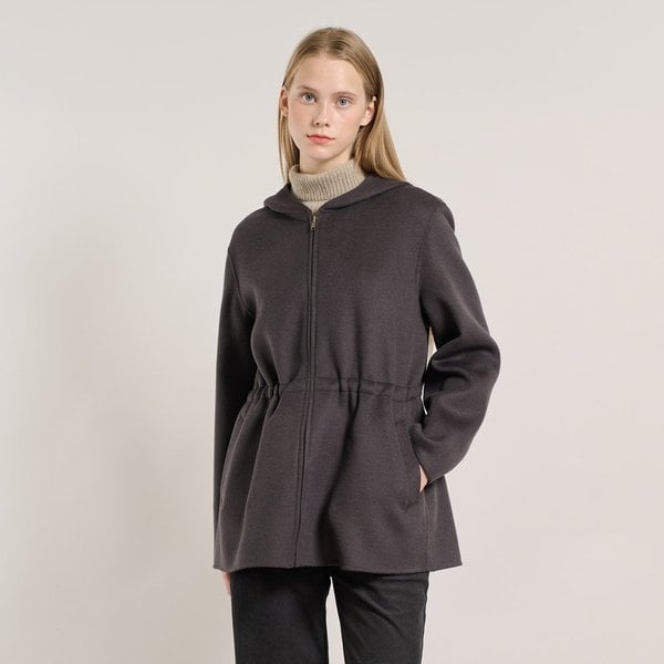 [여주점] 올앤선드리 스트링 후드 핸드메이드 코트 A5WAH811