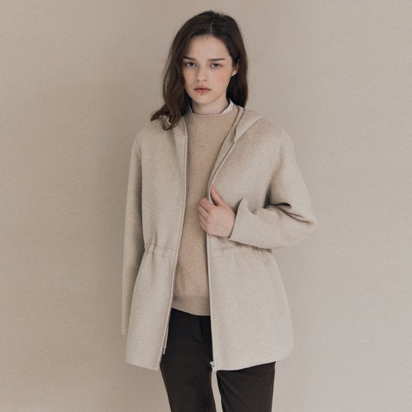 [여주점] 올앤선드리 스트링 후드 핸드메이드 코트 A5WAH811