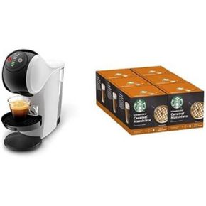 영국 드롱기 커피머신 DeLonghi Nescafe Dolce Gusto Genio S White 72 Starbucks Caramel Macch