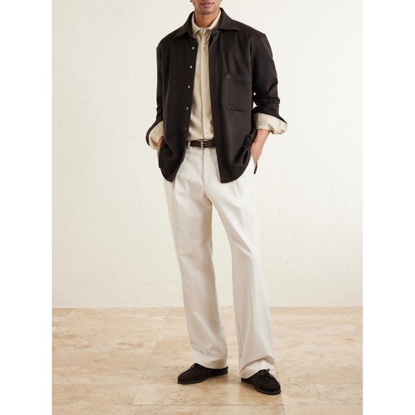 새먼 아멜 캐시미어 셔츠 재킷 46376663162998705