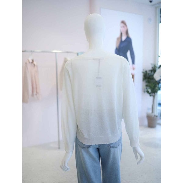 [여주점] 여성 심플 브이넥 가디건 YY6MDE14