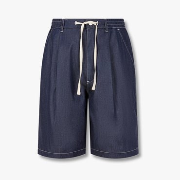 STUDIO TOMBOY [STUDIO TOMBOY MEN] 밴딩 하프 데님팬츠 91U5262001 2종 1택