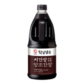 대상 청정원 씨간장 숙성 양조간장 1.7L