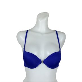 블루 큐빅디테일 브라 MLBR646003 50 _P084980078