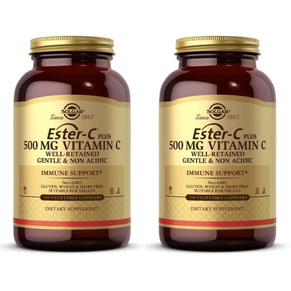 에스터씨 Ester-C 에스터 C 플러스 중성 비타민C 500mg 250 베지캡슐 X 2통