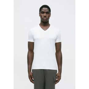 Armani Exchange 아르마니 익스체인지 기본 티셔츠 - 흰색 7086808