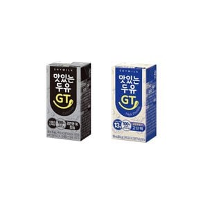 맛있는 두유 GT 검은콩 190ml x 12개 + 고단백 190ml x 12개