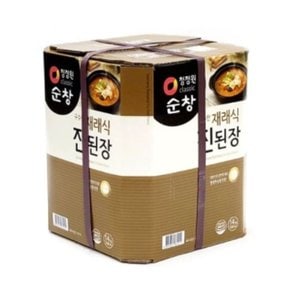 대용량 식당 업소용 진된장 재래식된장 14kg (WA14411)