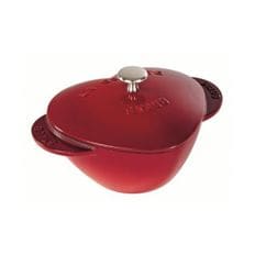 독일 스타우브 무쇠냄비 Staub 1100006 Heart Shaped Cocotte 20 cm Cherry 1344944