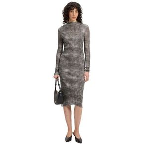 우먼 BOSS by Womens Modal 스커트 Plisse-Tulle 드레스 - 오픈 Misc 22091910 1393033