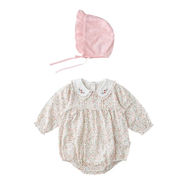 [여주점] [오프라벨 여주점] 밍크뮤 (PK) 플라워포레SET바디슈트 (35112-604-09)