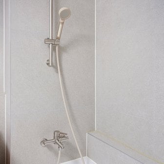 JAJU 잔수 배출 실리콘 샤워호스 2M 베이지 J73N901164100