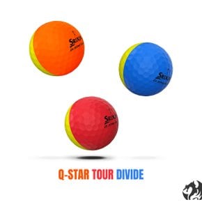 큐스타 디바이드 반반볼 SRIXON Q-STAR 12구 국내배송 TA2350791