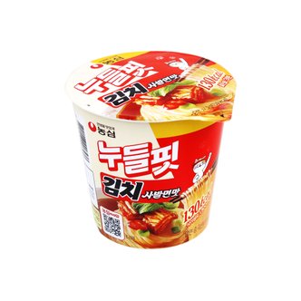  농심 누들핏 김치사발면맛 37.5g