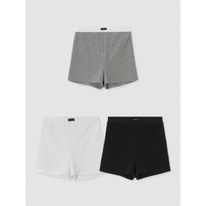 D. BASIC COTTON BRIEF - 3 COLOR