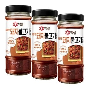 [G]백설돼지불고기양념500g 3개