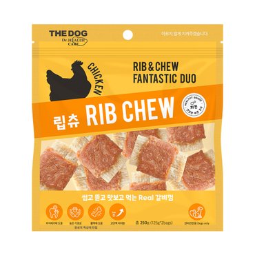 더독 립츄 치킨 250g1+1