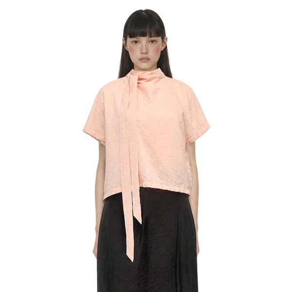 Cupra Scarf Blouse_Pink