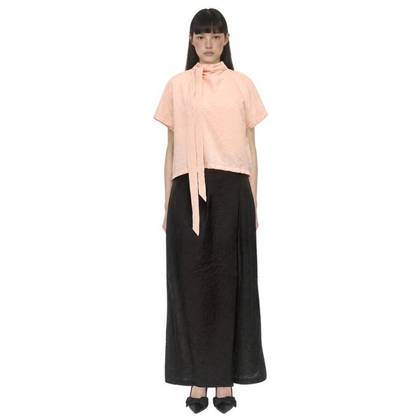Cupra Scarf Blouse_Pink