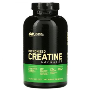 Optimum Nutrition 미분화 크레아틴 캡슐 2.5g 캡슐 200정