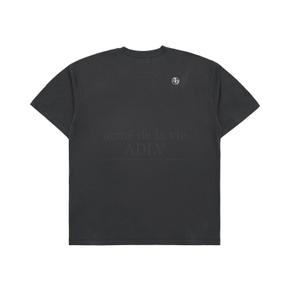 CIRCLE SYMBOL BASIC LOGO SHORT SLEEVE CHARCOAL 서클심볼베이직 차콜 SSCSBR-CHA