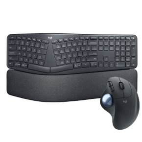 로지텍 ERGO K860 WIRELESS + M575 ERGO (그래파이트)