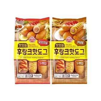 오뚜기 맛있는 후랑크핫도그 75g 5입 x 2개