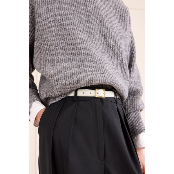 앤더슨스 크로크 효과 가죽 스키니 벨트 46376663162988359