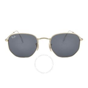 4135539 Ray-Ban Hexagonal Flat Lens Blue Uni Sunglasses