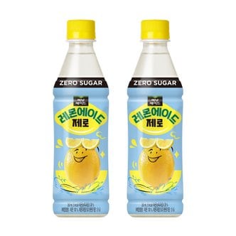 코카콜라 [코카콜라직영 H]  미닛메이드 레몬에이드 제로 350ml 24개