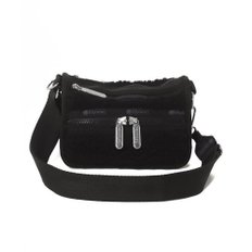 [레스포삭] 공식 숄더백 SHERPA LOAF CROSSBODY1334 레이디스 제트 블랙 쉘퍼