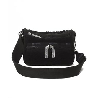  [레스포삭] 공식 숄더백 SHERPA LOAF CROSSBODY1334 레이디스 제트 블랙 쉘퍼