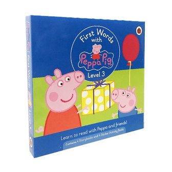 동방도서 [영어원서] First Words with Peppa Level 3 : Paperback+Activity Book, 8종, 영국판 페파피그