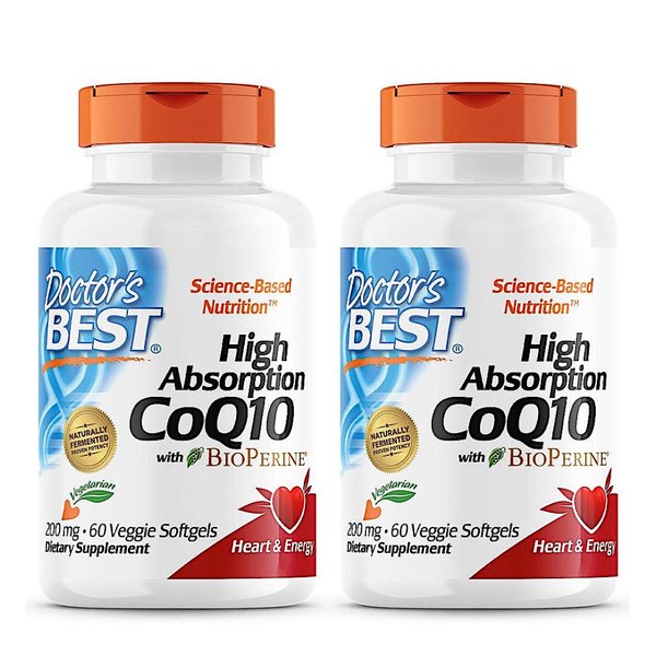 닥터스베스트 코큐텐 바이오페린 200mg 비건 60정 2개