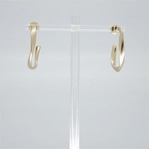 144 MATT TWIST SMALL EARRING GOLD