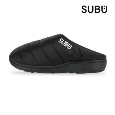 SUBU 수부 방한 패딩 슬리퍼 다운 샌들 블랙 SUBU-BK