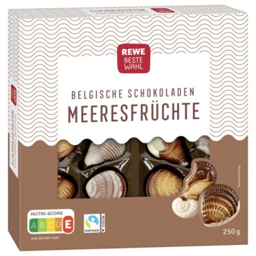  독일 REWE 레베 베스트발 벨기에 초콜릿 조개모양 250g