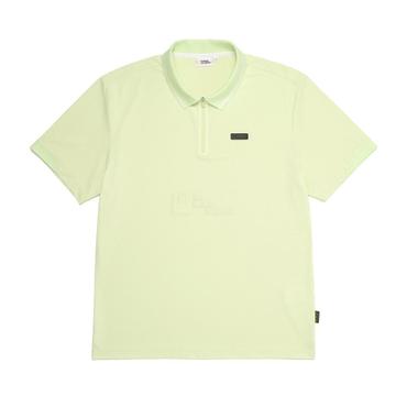 내셔널지오그래픽 G라인 스트레치 카라 반팔티셔츠 N232MPL250